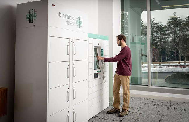 Prescription Locker at DHMC Patient Pavilion